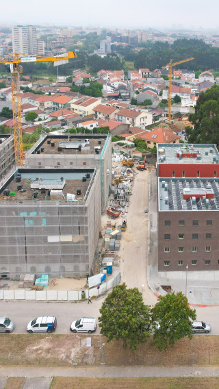 Conjunto Habitacional de S. Gens entra na reta final da primeira fase